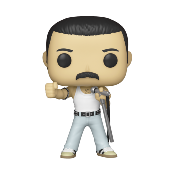 Queen funko pop rocks freddie mercury radio gaga 1985 10cm