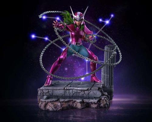 Saint seiya iron studios andromeda shun statue jawascave 1