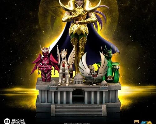 Saint seiya iron studios aries mu deluxe statue jawascave 1