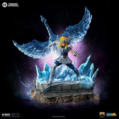 SAINT SEIYA - IRON STUDIOS - Cygnus Hyoga Deluxe 1/10 Statue