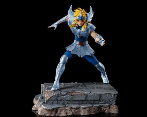 Saint seiya iron studios cygnus hyoga statue jawascave 1
