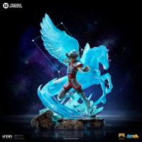 Saint seiya iron studios pegasus deluxe statue jawascave 1