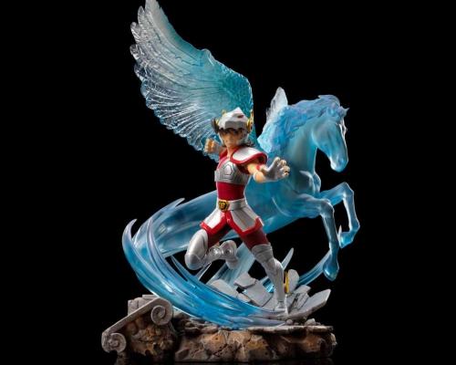 Saint seiya iron studios pegasus deluxe statue jawascave 2
