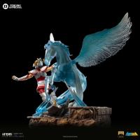 Saint seiya iron studios pegasus deluxe statue jawascave 7