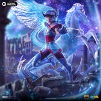Saint seiya iron studios pegasus deluxe statue jawascave
