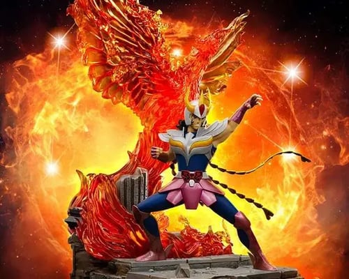 Saint seiya iron studios phoenix ikki deluxe statue jawascave