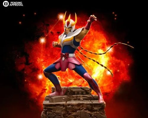 Saint seiya iron studios phoenix ikki statue jawascave