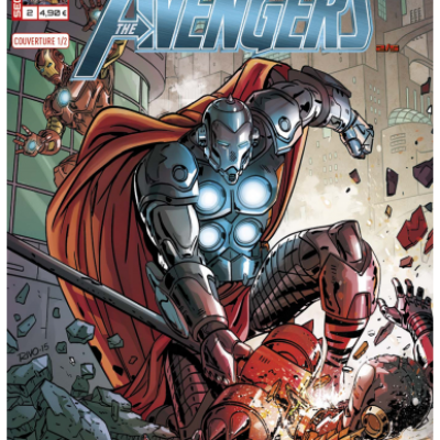 Marvel SECRET WARS - AVENGERS 2 Cover 1/2 Paul Rivoche