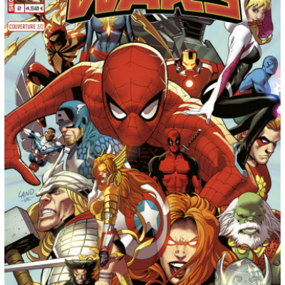 Marvel SECRET WARS 2 - Couverture 2/2 Greg Land