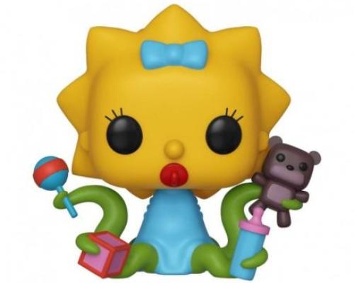 Simpsons funko pop alien maggie vinyl figure 10cm