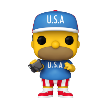 SIMPSONS - Funko POP - USA Homer Vinyl Figure 10cm