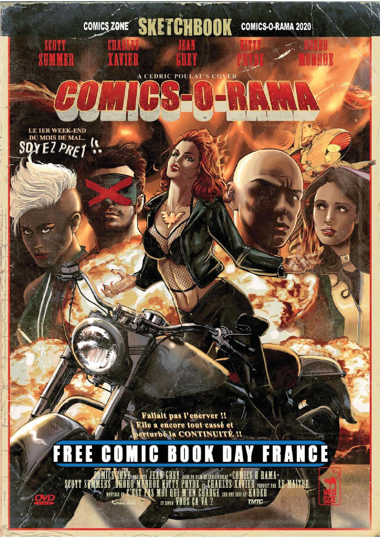 Sketchbook fcbd france 2020 sketchbook affiches de films