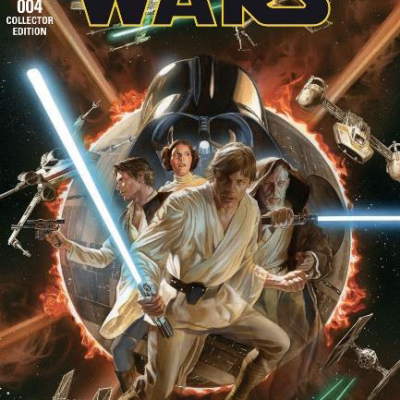 STAR WARS 4 - Couverture collector - côté lumineux de la Force - (Alex Ross), t-shirt exclusif Chewbecca + coffret (Joe Quesada)