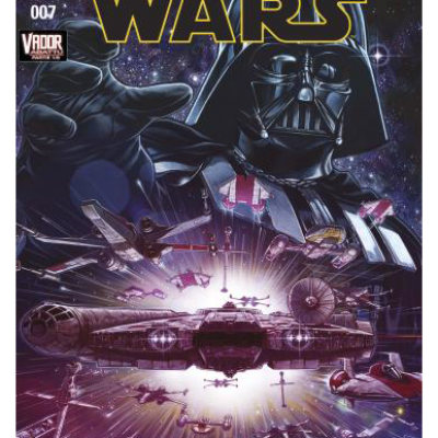 STAR WARS 7 -  VADOR ABATTU 1/2  Couverture Mark Brooks