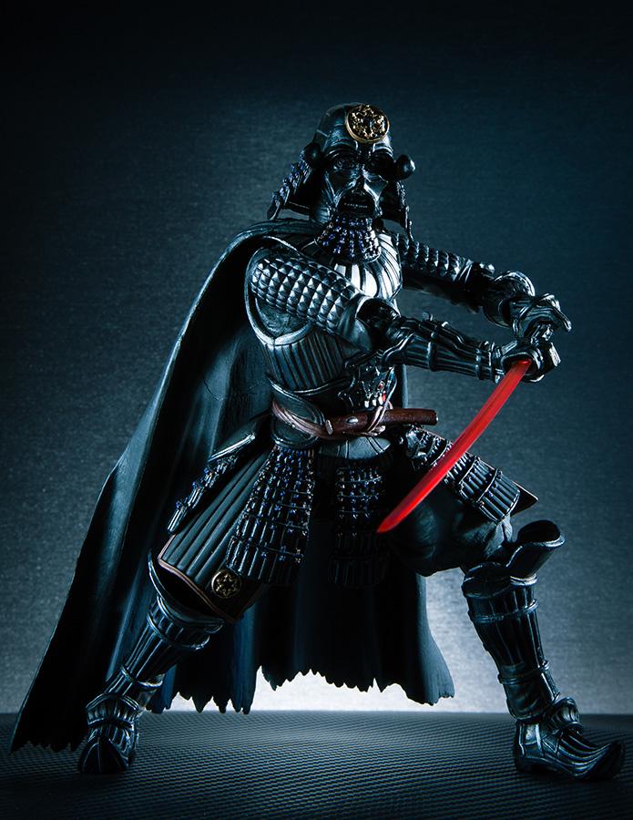 Star wars bandai darth vader samurai 18cm