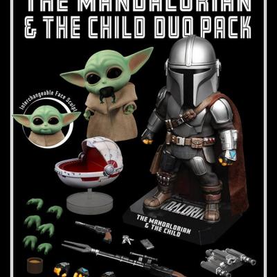 STAR WARS - Egg Attack - MANDALORIAN & THE CHILD DUO PACK Vinyl Figure