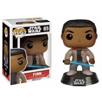 Star wars episode vii the force awakens funko pop finn with lightsaber vinyl figure 10cm