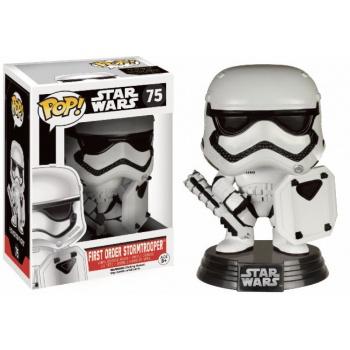 STAR WARS Episode VII The Force Awakens FUNKO POP - First Order Stormtrooper with Blaster Vinyl Figure 10cm Exclusive limited