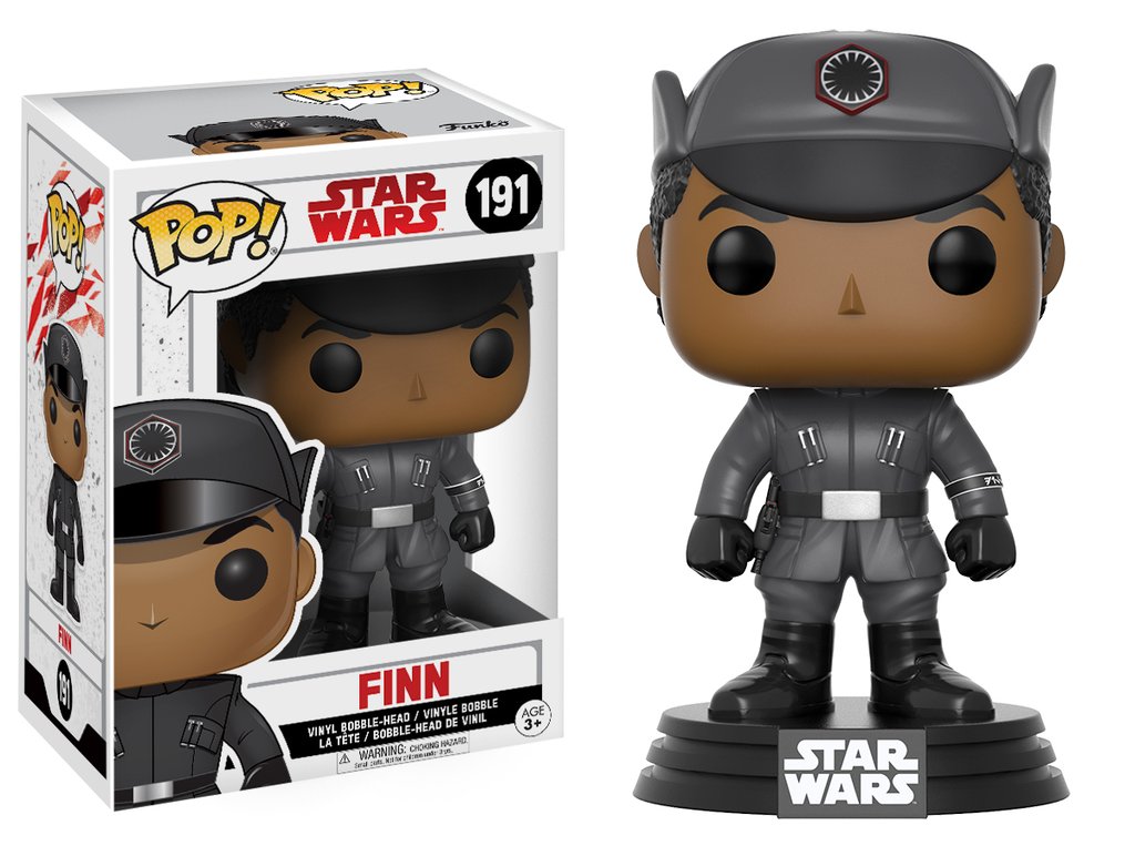 Figurine Star Wars episode 8 Finn Pop 10cm 