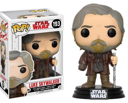 Star wars episode viii the last jedi funko pop luke skywalker vinyl figurine 10cm