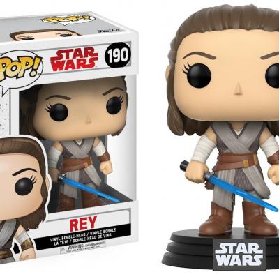 STAR WARS Episode VIII The Last Jedi FUNKO POP - Rey Vinyl Figurine 10cm