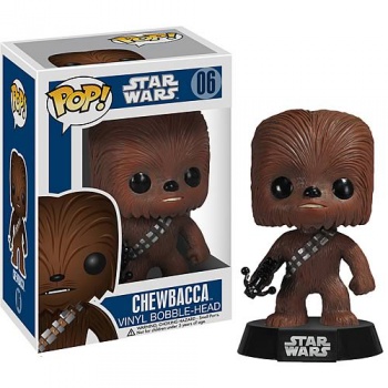 Star wars funko pop chewbacca bobble head 10cm