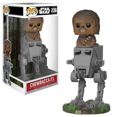 STAR WARS - FUNKO POP - Chewbacca in AT-ST Deluxe Vinyl Figure