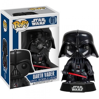 Star wars funko pop darth vader bobble head 10cm