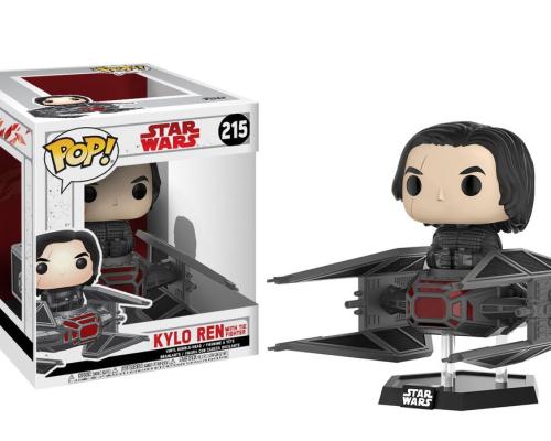 Star wars funko pop episode viii the last jedi kylo ren on tie fighter deluxe vinyl figure 10cm