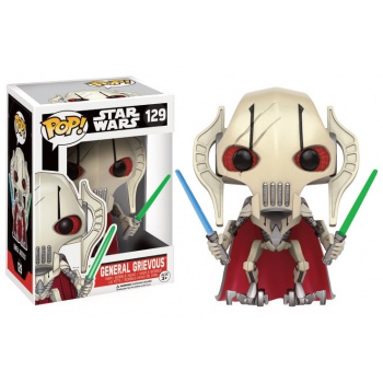 Star wars funko pop general grievous bobble head 10cm limited
