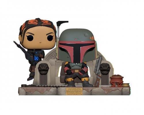 Star wars moment mandalorian funko pop boba fett fennec shand