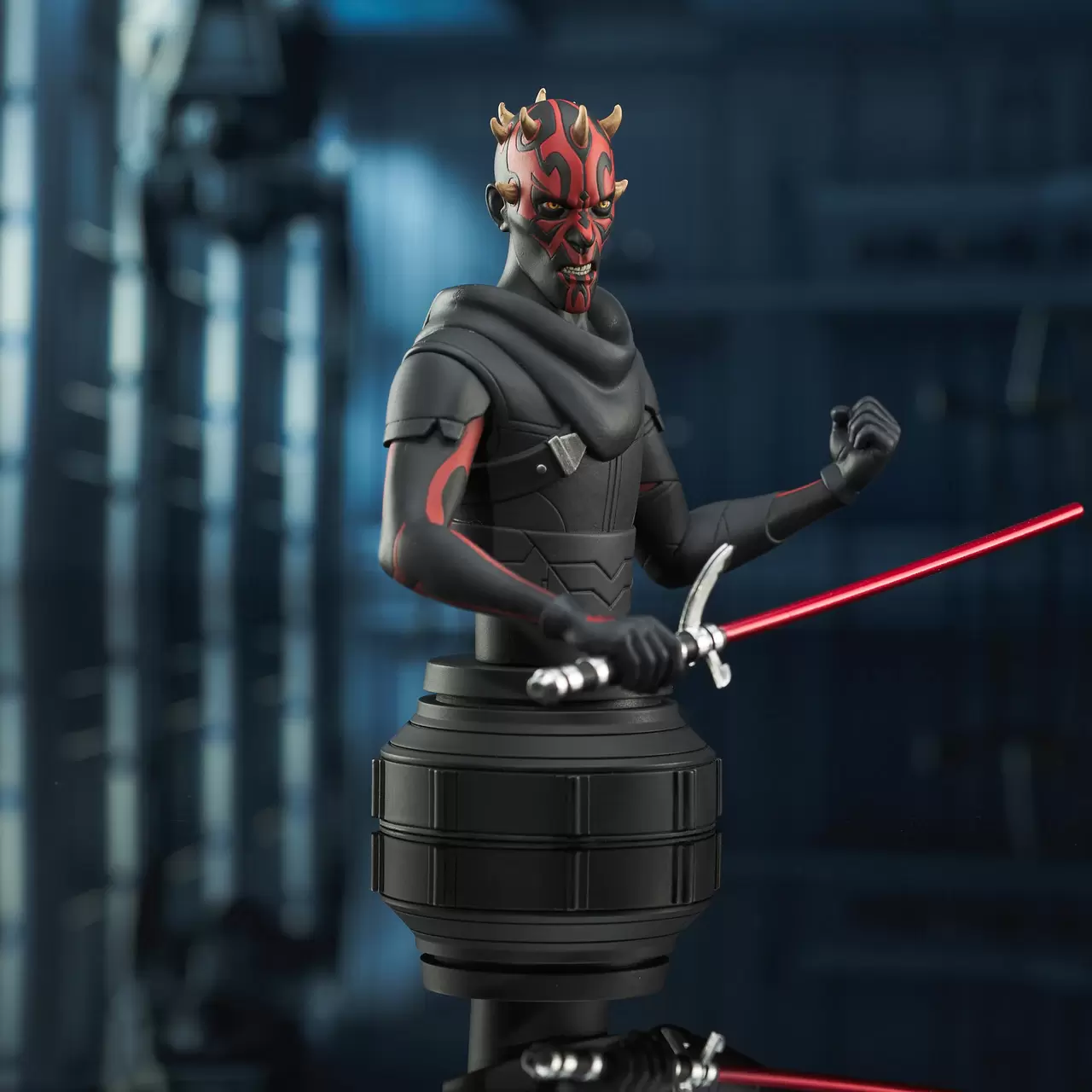 Star wars rebels darth maul animated bust1