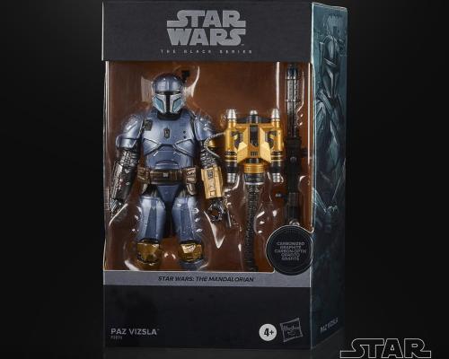 Star wars the black series carbonized collection paz vizsla 15cm