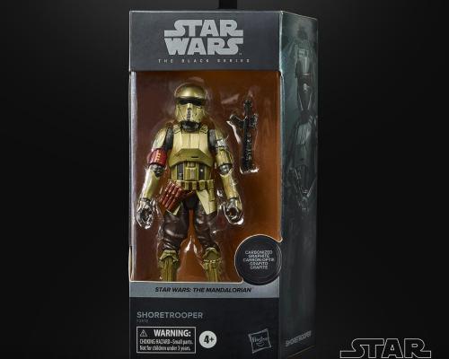 Star wars the black series carbonized collection shoretrooper 15cm