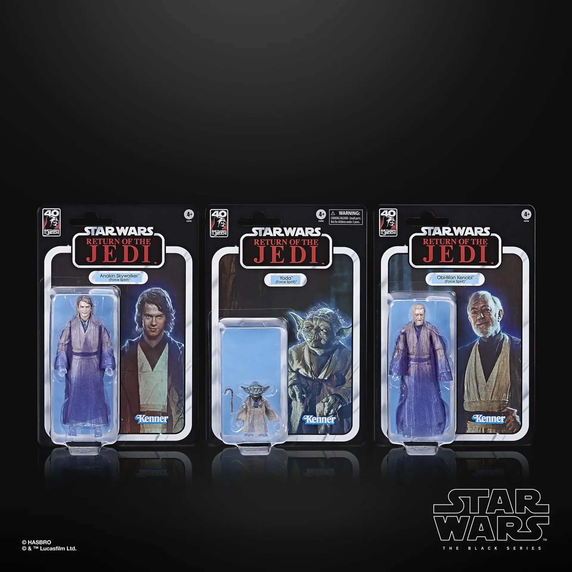 Star wars the black series rotj force ghosts 3 pack 15cm jawascave 8