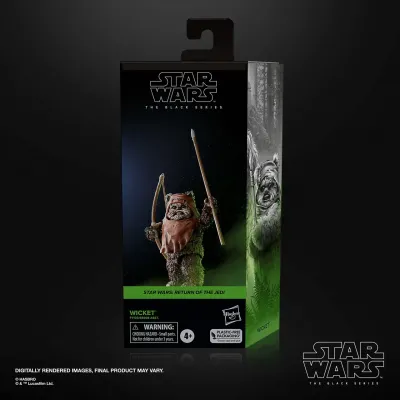 STAR WARS - THE BLACK SERIES - Rotj Wicket W Warrick 15cm