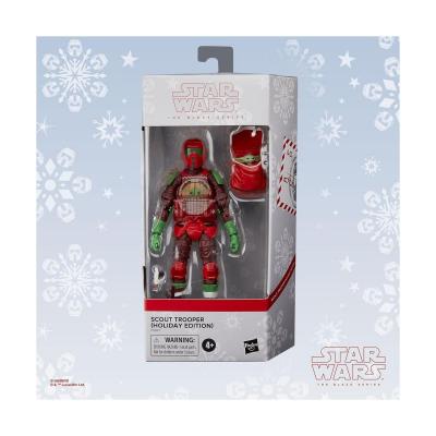 STAR WARS - THE BLACK SERIES - Scout Trooper (Holiday Edition)