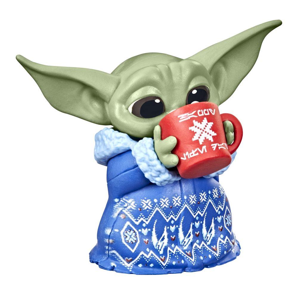Star wars the bounty collection grogu the child holiday edition sipping cocoa pose jawascave