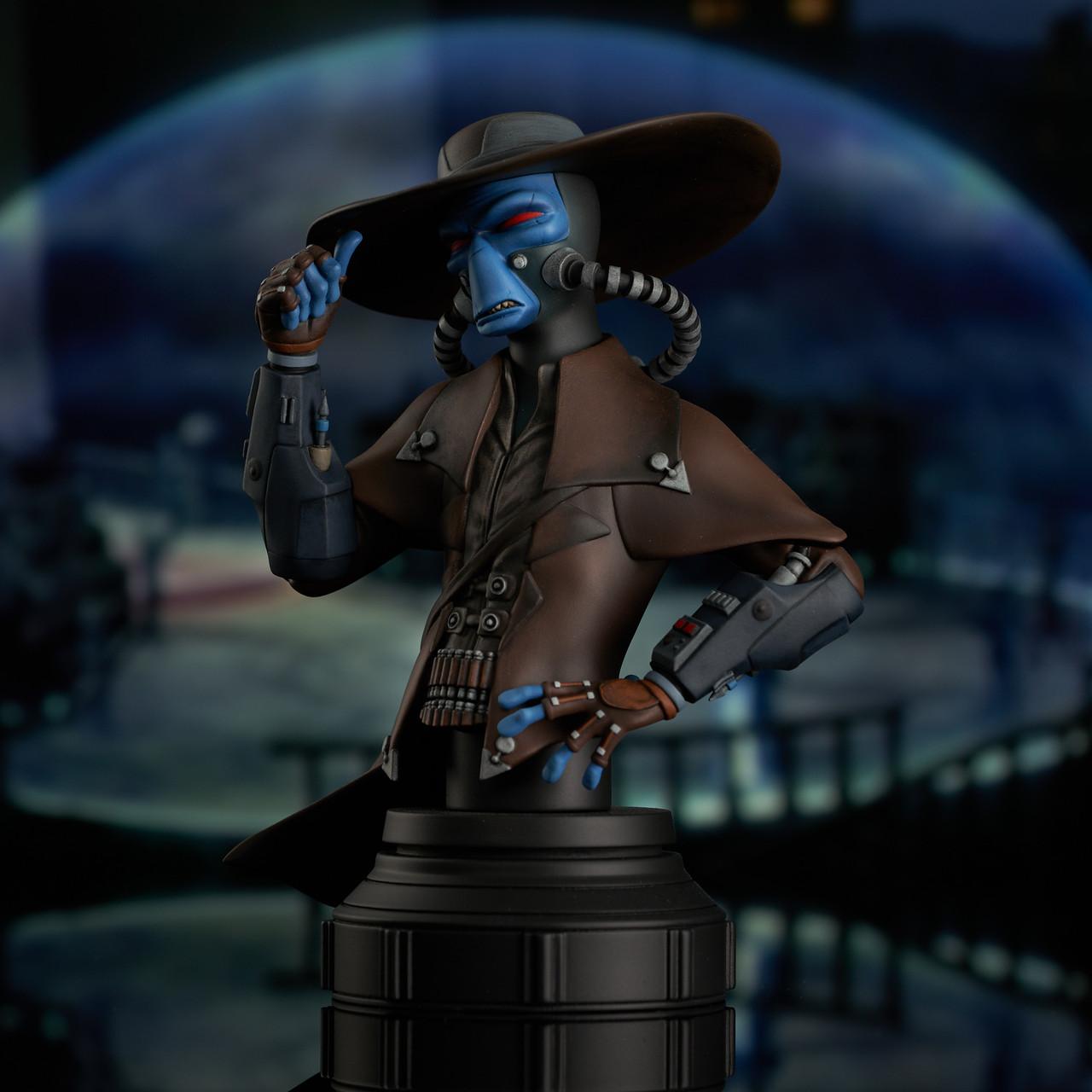 Star wars the clone wars gentle giant cad bane animated buste jawascave 1