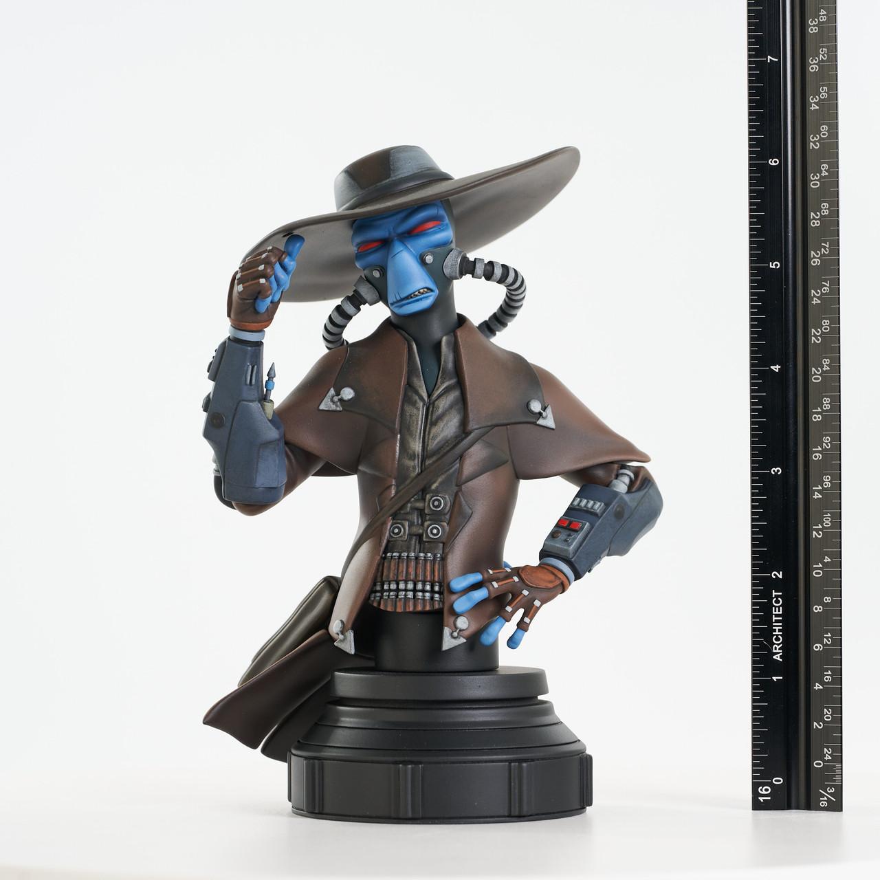 Star wars the clone wars gentle giant cad bane animated buste jawascave 11