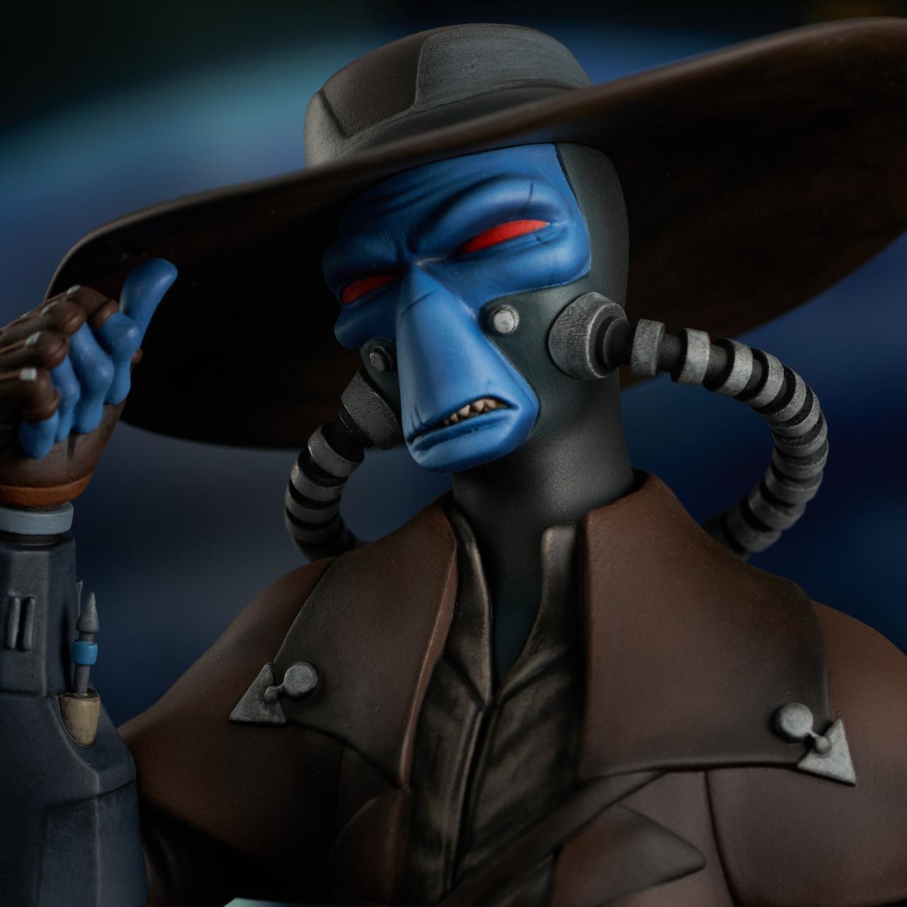 Star wars the clone wars gentle giant cad bane animated buste jawascave 4