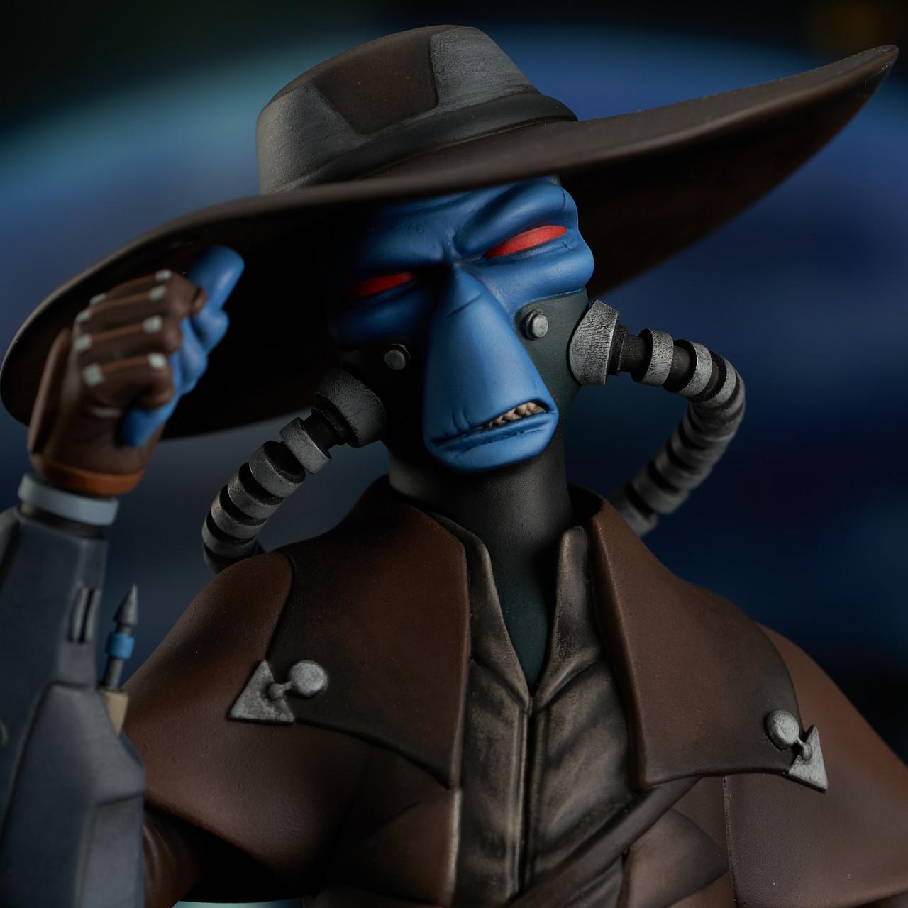 Star wars the clone wars gentle giant cad bane animated buste jawascave 5
