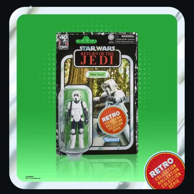 STAR WARS - THE RETRO COLLECTION - Biker Scout