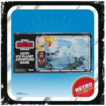 STAR WARS - THE RETRO COLLECTION - Hoth Ice Planet Retro Game - Anglais