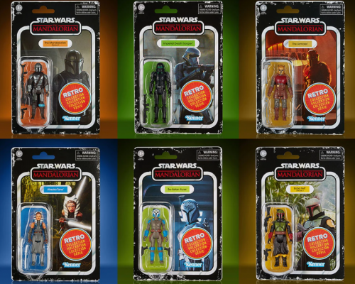 Star wars the retro collection the mandalorian serie 2