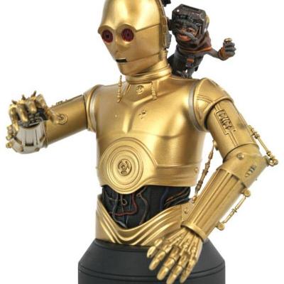 Star Wars - The Rise Of Skywalker - Gentle Giant - C3Po & Babu Frik 1/6 Buste