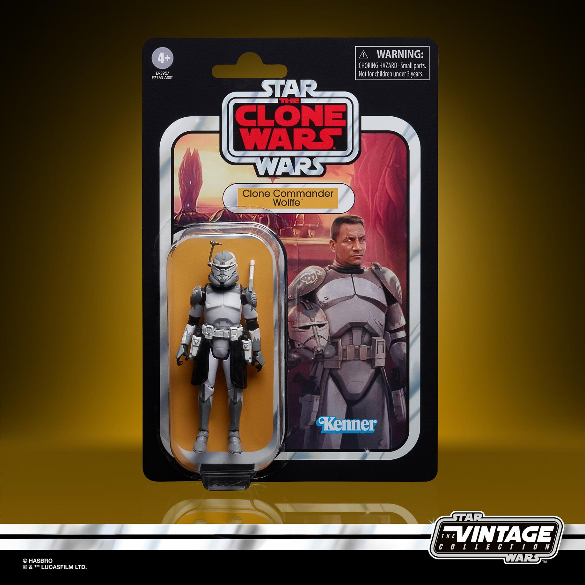 Star wars the vintage collection clone commander wolffe