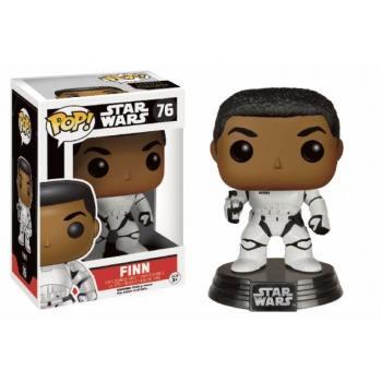 Star Wars Episode VII The Force Awakens - Stormtrooper Finn with Blaster Vinyl Figure 10cm