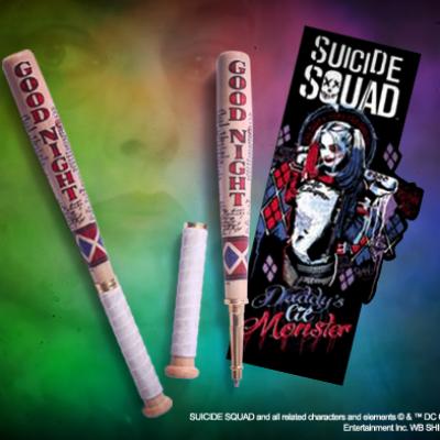 SUICIDE SQUAD - Stylo batte de Baseball et marque-pages - DC Comics