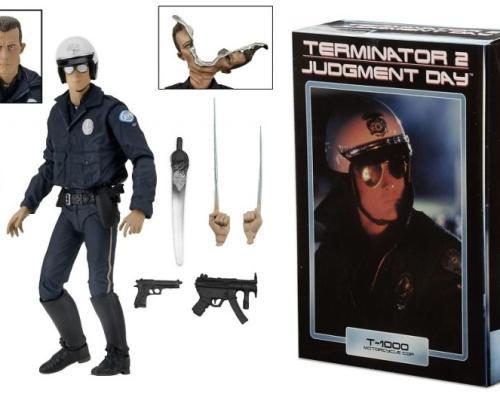 Terminator 2 7 scale action figure ultimate t 1000 motorcycle cop 
